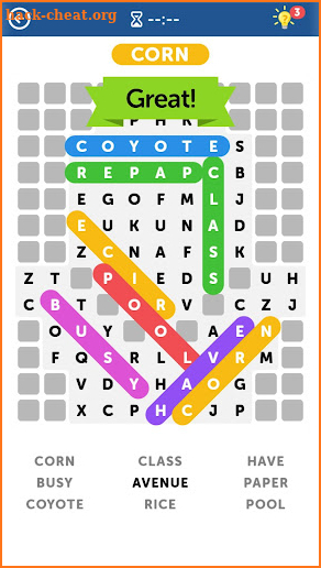 Word Search screenshot