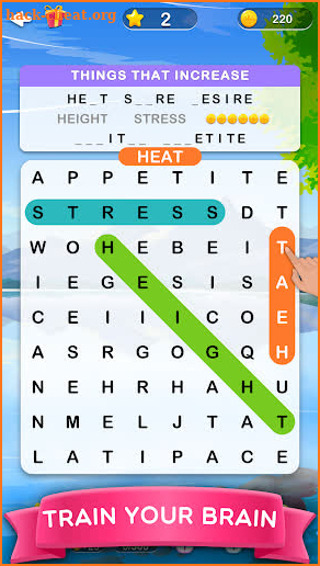 Word Search 2 - Hidden Words screenshot