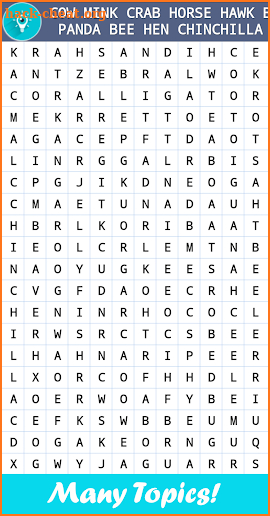 Word Search & Crossword Puzzle screenshot