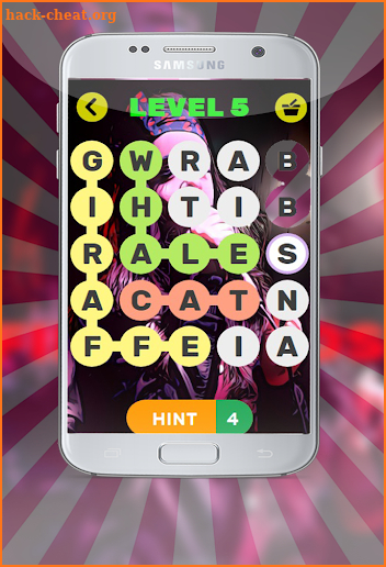 Word Search: Camila Cabello Playlist Song 2018 screenshot