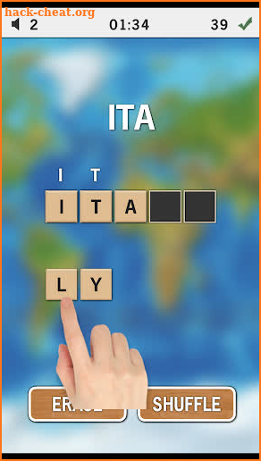 Word Search: Countries screenshot