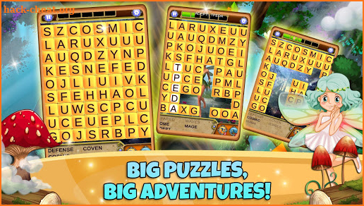 Word Search: Fairy's Magic screenshot