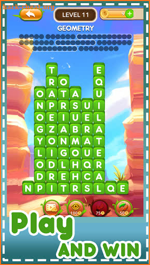 Word Search - Find Scrambled Words free screenshot