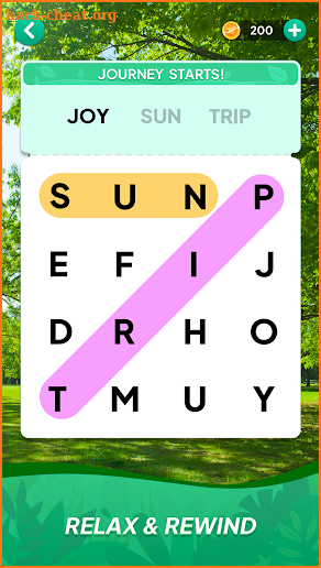 Word Search Journey: More Fun! screenshot