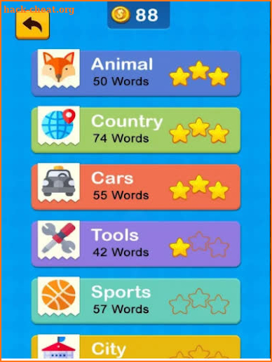 Word Search Puzzle Crossword Game screenshot