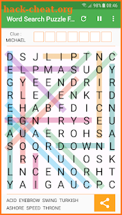 Word Search Puzzle Free 4 screenshot