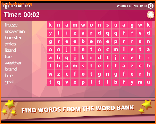 Word Search Puzzle Game screenshot