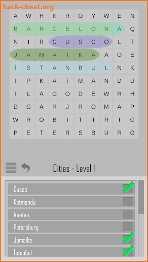 Word Search Puzzles screenshot