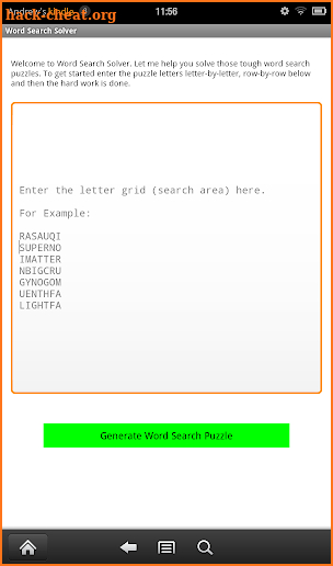 Word Search Solver screenshot