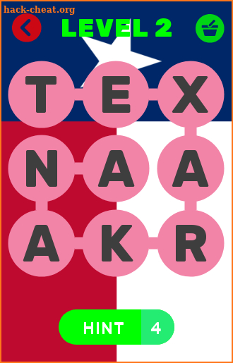 Word Search: Texas Cities screenshot