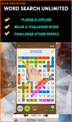 Word Search Unlimited - Free screenshot