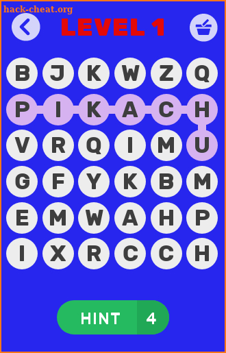 Word Search ~ Pokémon screenshot