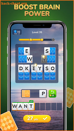 Word Solitaire-Unscramble Puz screenshot