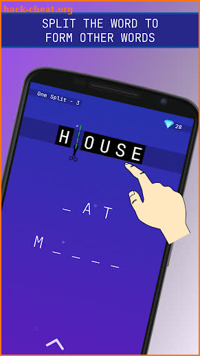 Word Split Game - Fun Word Cut screenshot