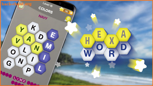 Word Stacks - Hexa Word Search screenshot