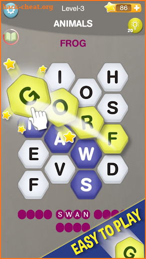 Word Stacks - Hexa Word Search screenshot