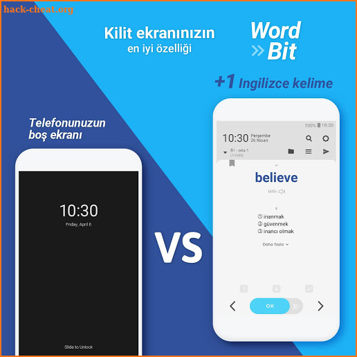 WordBit ingilizce (Kilit Ekranında öğren) screenshot