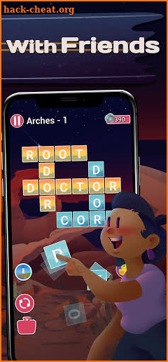 Wordcation - 2 Player Live Multiplayer Crossword screenshot