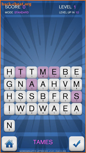 Wordgenuity® Letter Go screenshot