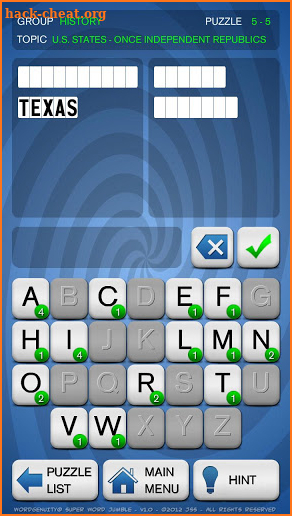 Wordgenuity® Super Word Jumble screenshot