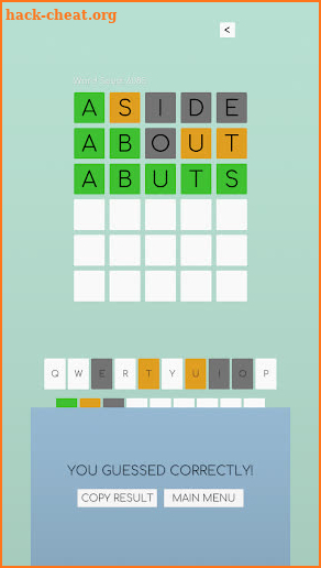 Wordily - 5 Letter Word Game screenshot