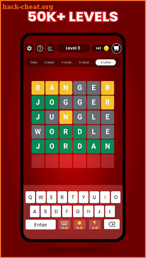 Wordleys World - Word Puzzle screenshot