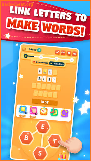 Wordly: Link Together Letters in Fun Word Puzzles screenshot