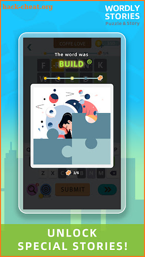 Wordly Stories: Word puzzle screenshot