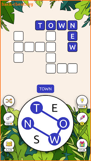 Words of Cities Word Crossword screenshot