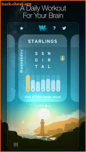 Wordsmyth: A Beautiful, Daily Word Game screenshot