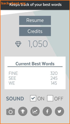 Wordsum Blitz screenshot