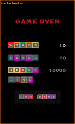 WordTet - Block & Word Puzzle Game screenshot