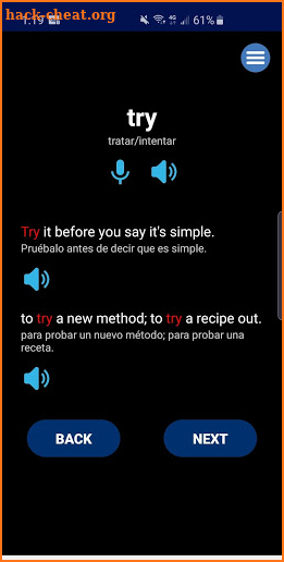 Wordy - Aprender Inglés Gratis! screenshot