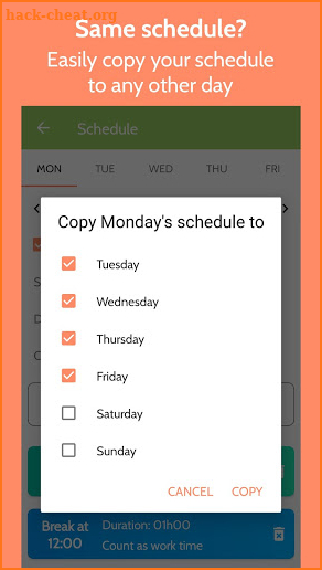 Work Break Pro- Break Reminder Timer and Scheduler screenshot