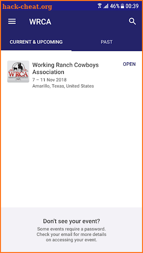 Working Ranch Cowboys Assoc screenshot