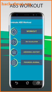 Workout ABS. Lose all fat with AppFit screenshot