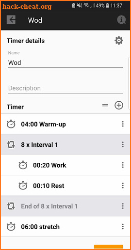 Workout Timer That's Flexible And Advanced screenshot