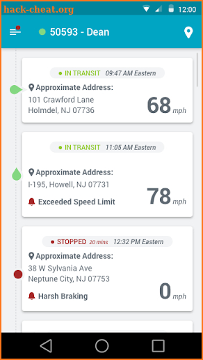 WorkWave: GPS Track screenshot