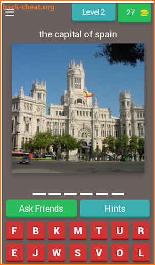 World Capitals Quiz screenshot