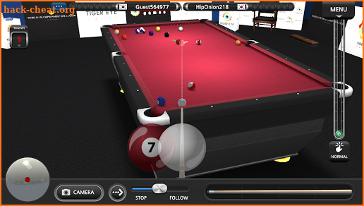 World Championship Billiards screenshot