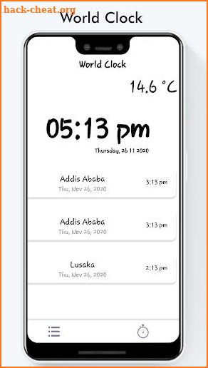 World Clock Time of All Countries: World Clock App screenshot