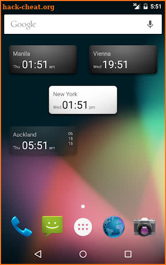 World Clock Widget screenshot