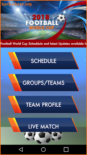 World Cup 2018 Fixtures – Football Updates screenshot