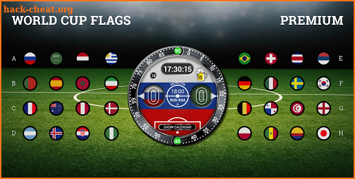 World Cup Watch Face screenshot