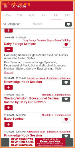 World Dairy Expo screenshot