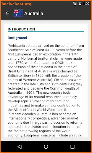 World Factbook & Statistics 2021 screenshot