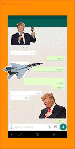 World Leaders Sticker Pack for WhatsApp screenshot