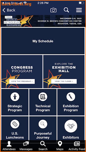 World Petroleum Congress screenshot