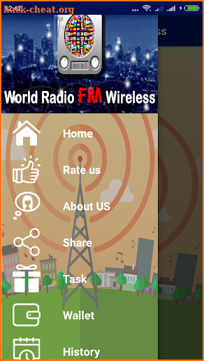 World radio FM wireless screenshot