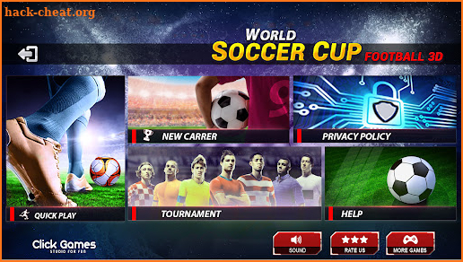 World Soccer Cup:Football 3D screenshot